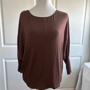 Sweet Romeo Chocolate Brown Women's Tunic